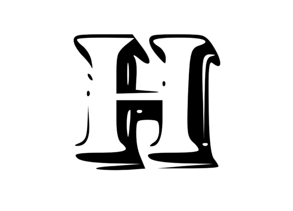 Fun Whacky Playful Mono Letter H V.2 Review