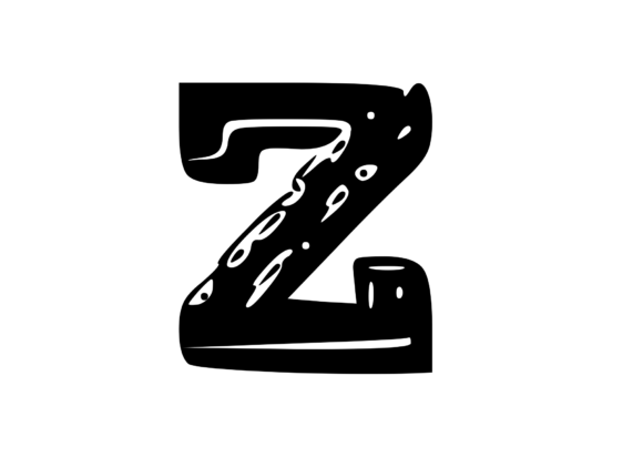 Fun Whacky Playful Mono Letter Z V.1 Review for Embroidery Projects