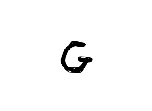 Hand Drawn Chalk Effect Mono G Review