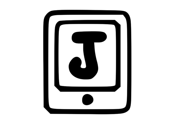 Mobile Tablet Device Mono Letter J Review