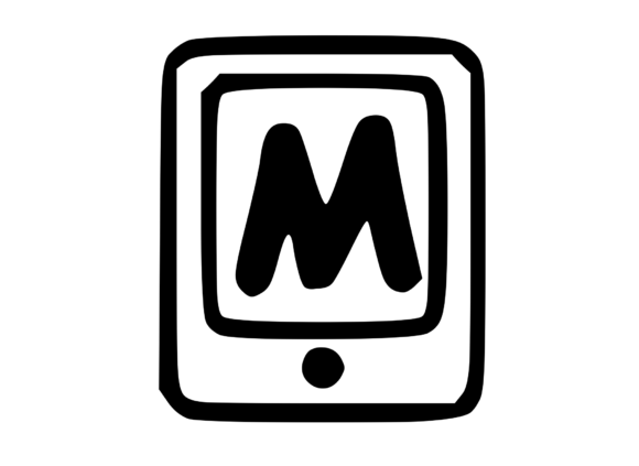 Mobile Tablet Device Mono Letter M Review