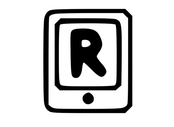 Mobile Tablet Device Mono Letter R Review