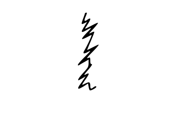 Zapped Comic Shocked Mono Letters I Review