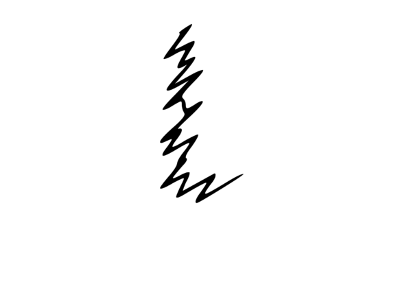 Zapped Comic Shocked Mono Letters L Review