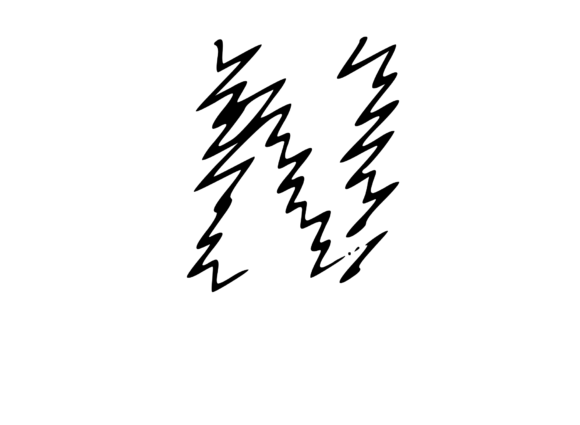 Zapped Comic Shocked Mono Letters N Review